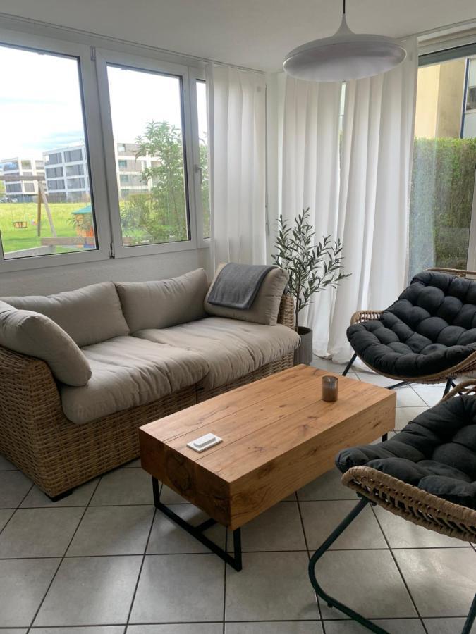 Relax Apartment Mit Garten - Lifestyle Am Bodensee, Fahrraeder & Parkplatz Inklusive Bregenz Bagian luar foto
